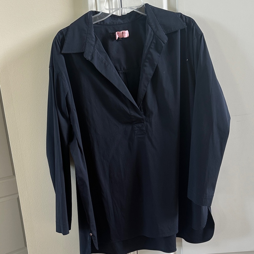 Lafayette 148 New York tunic length blouse